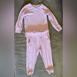 Kyte BABY Light Pink Bamboo Jogger Set
